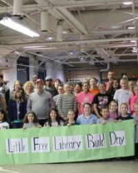 OnTrack Partners: Early Childhood Advisory Council, United Way, The Judy Center, and Horizon Goodwill organize a “Little Free Libraries Build Day” to support kindergarten readiness and childhood literacy.